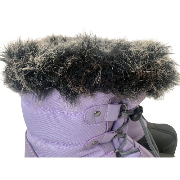 Girls Purple Snow Boots - Picture 6 of 6